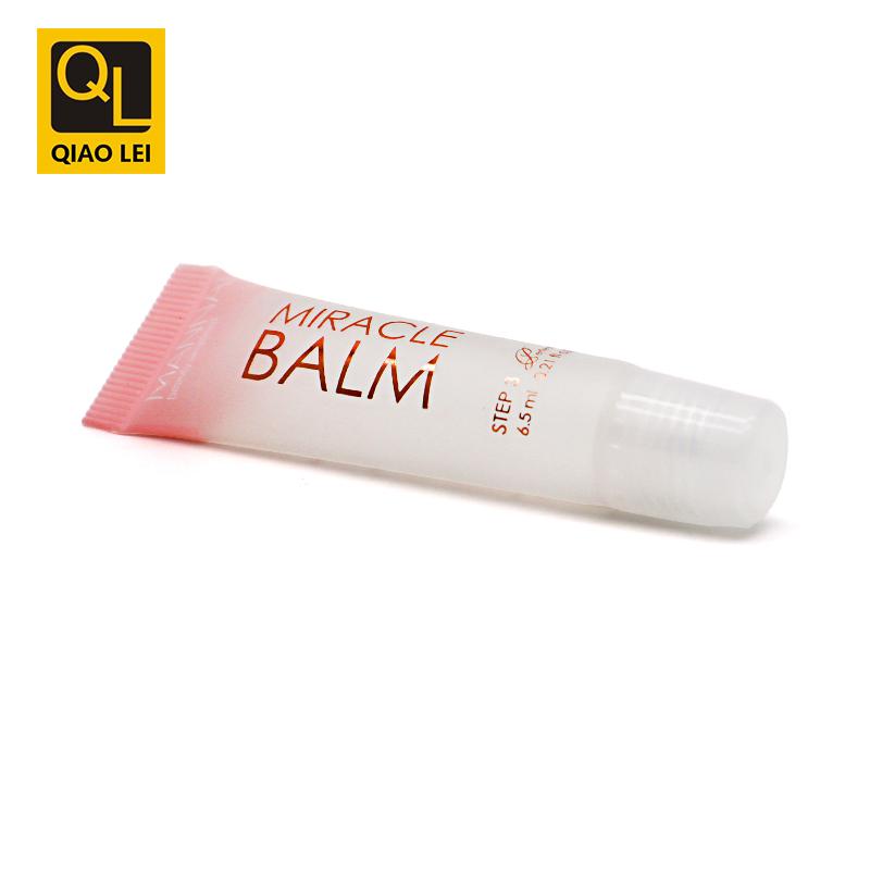 16 tube diameter, clear lipstick tube offset pink, screw cap