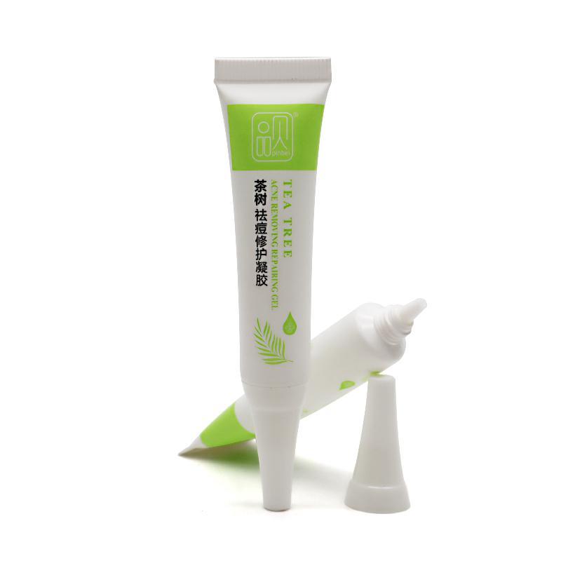 19 tube diameter, white tea tree gel tube, tip tip cap