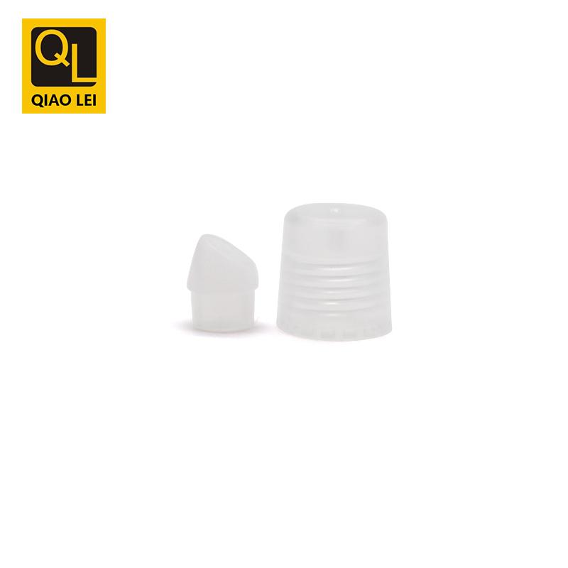 16 tube diameter, clear lipstick tube offset pink, screw cap