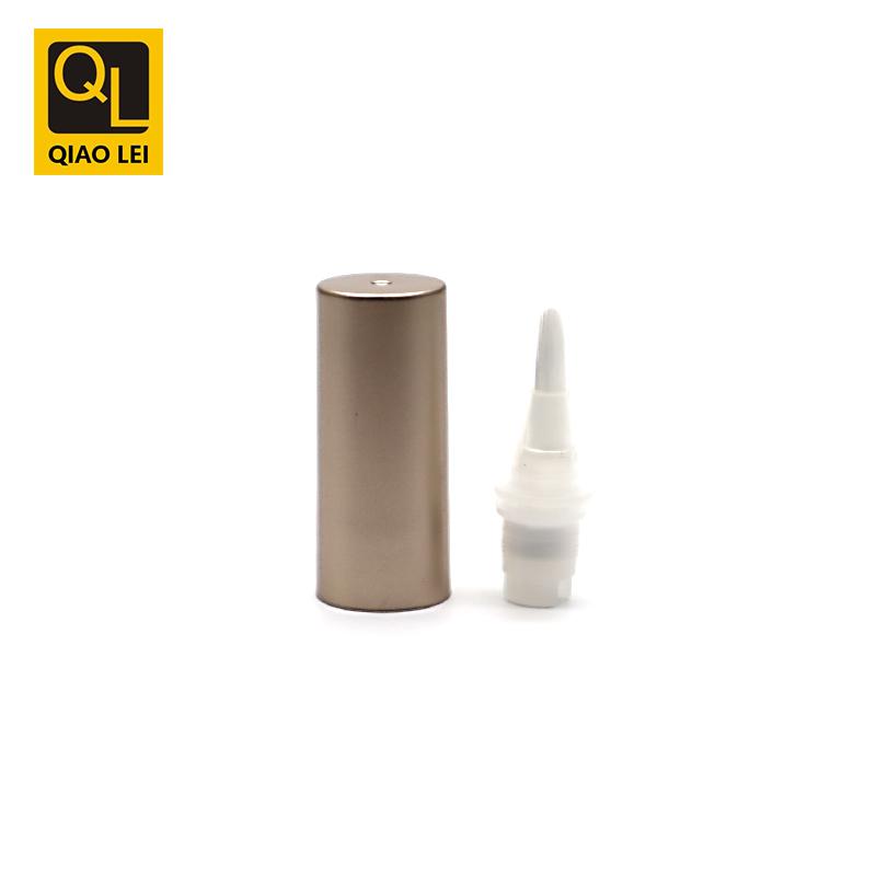 19 tube diameter, white tube, gold brush cap