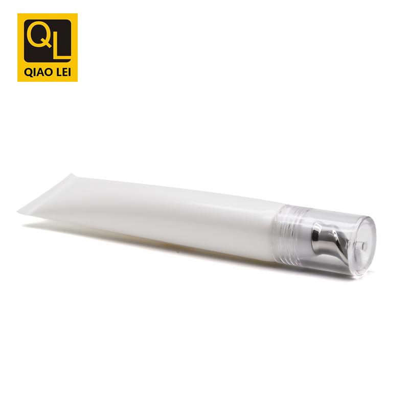 19 tube diameter, white tube, plated lipstick cap