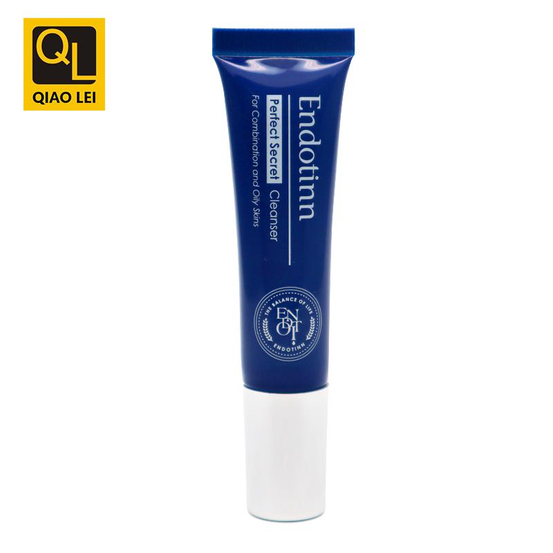 19 tube diameter, dark blue tube, electroplated straight edge cap