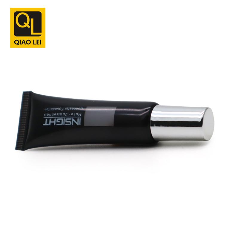 22 tube diameter, black hose, electroplated straight edge cap