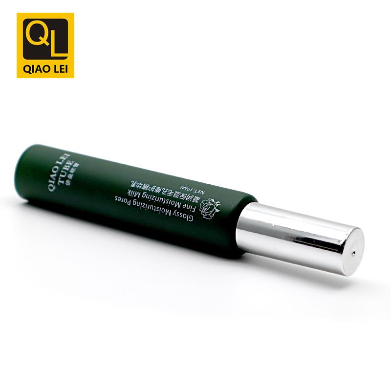 19 tube diameter, green hose, clear needle plug, electroplated straight edge cap