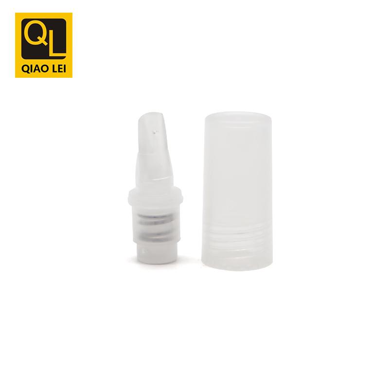 19 tube diameter, green hose silicone lipstick tube, straight edge cap