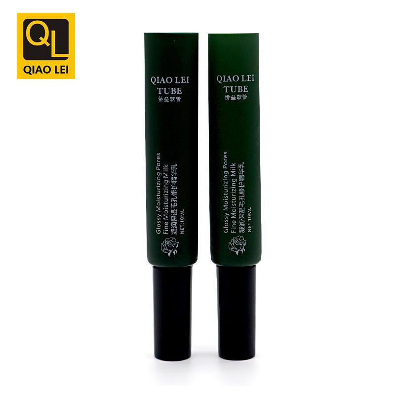 19 tube diameter, green hose lip balm tube 10ml, brush lip cap