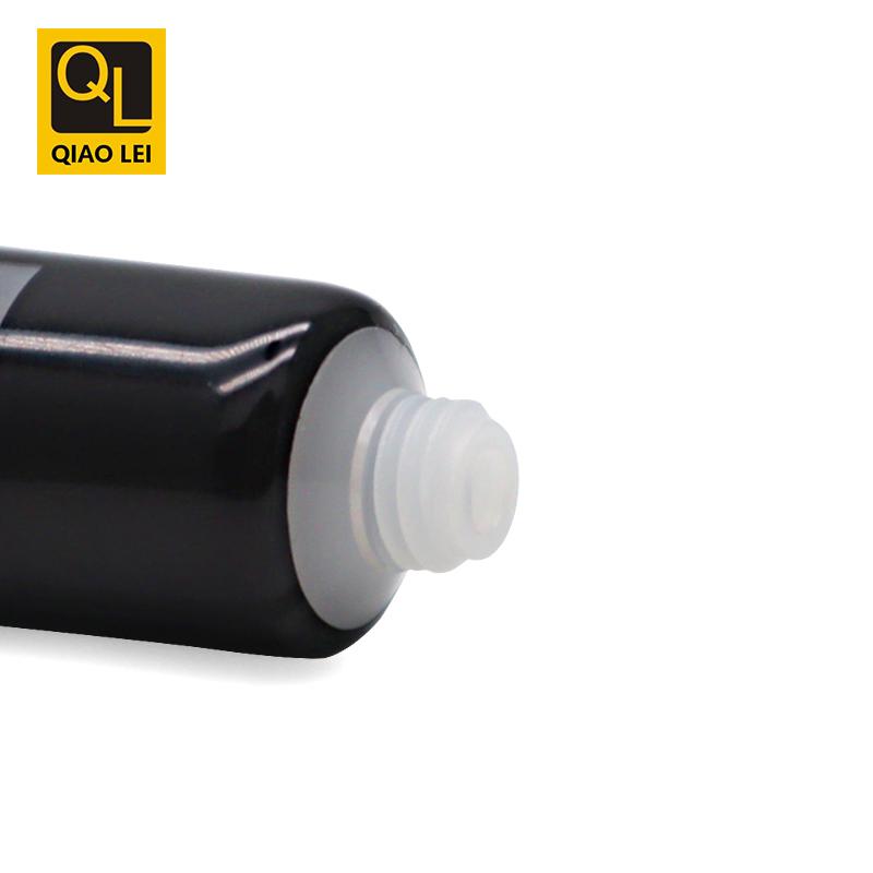 22 tube diameter, black hose, electroplated straight edge cap