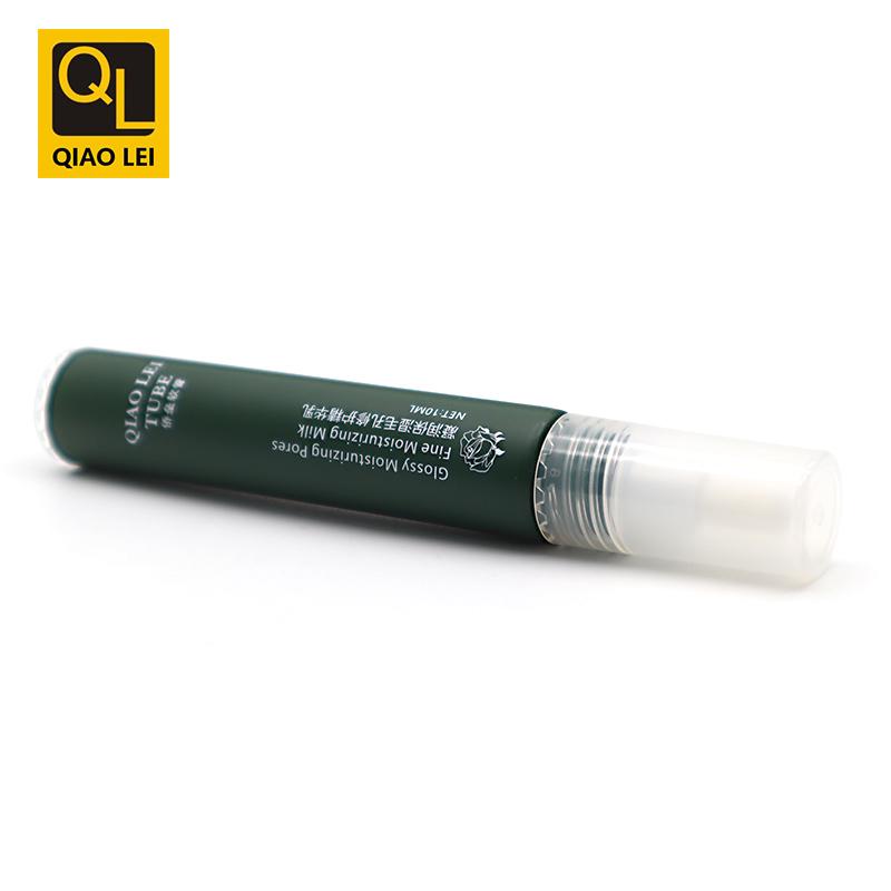 19 tube diameter, green hose, cylinder flocking head, straight edge cap