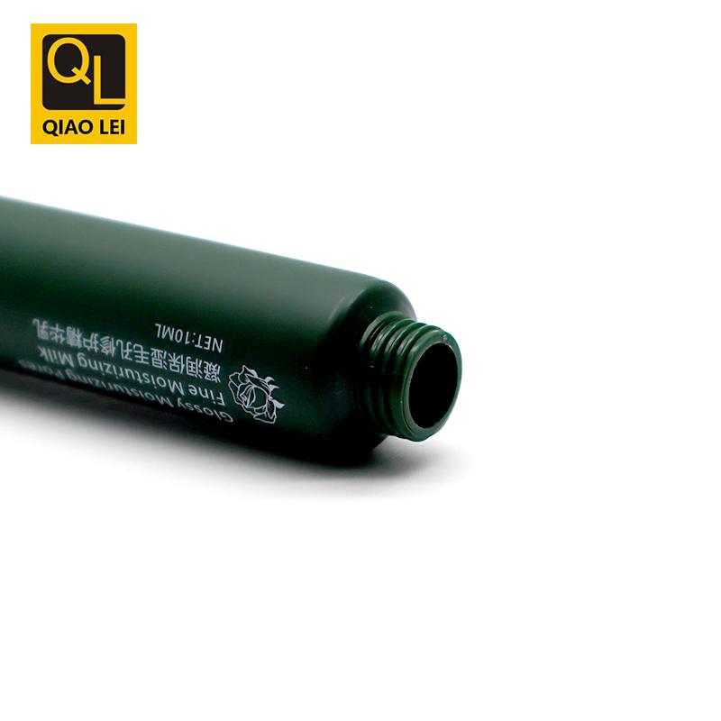 19 tube diameter, green hose Lip Gloss Silicone 5-hole 10ml, straight edge cap