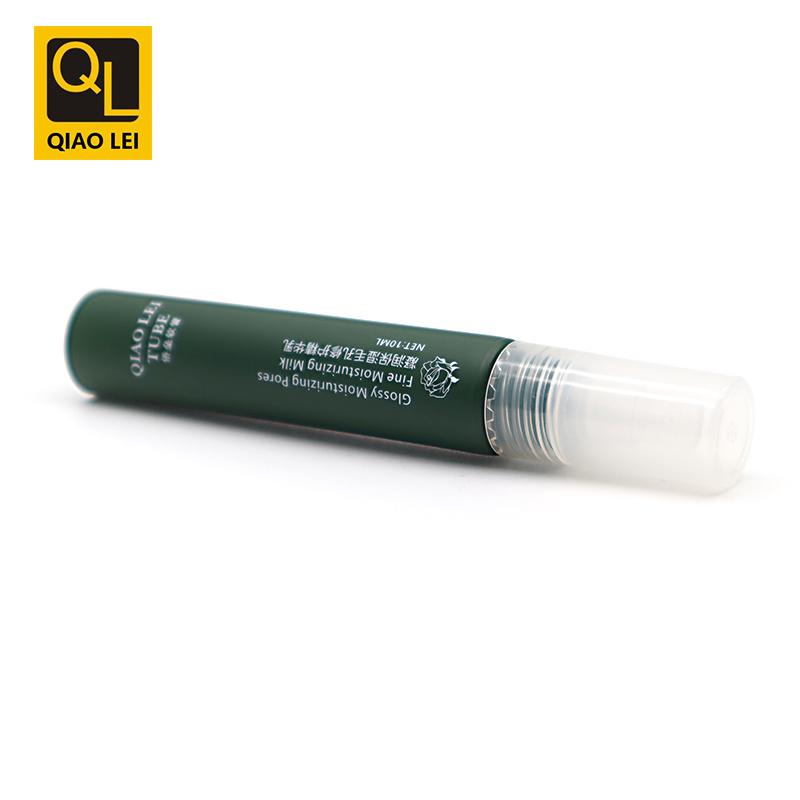 19 tube diameter, green hose silicone lipstick tube, straight edge cap