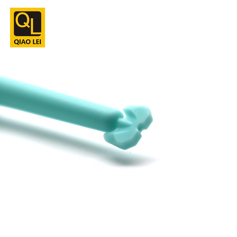 19 tube diameter, green aluminum plastic tube, bow broken tooth type