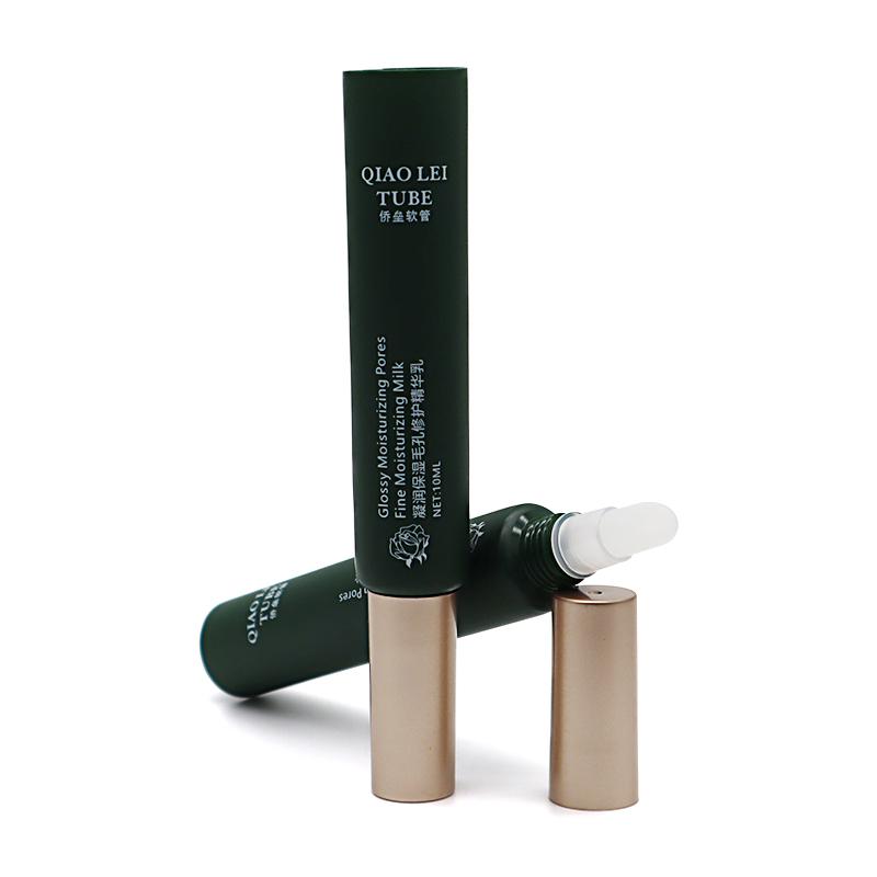 19 tube diameter, green hose, Silicone single hole lip balm, straight edge cap