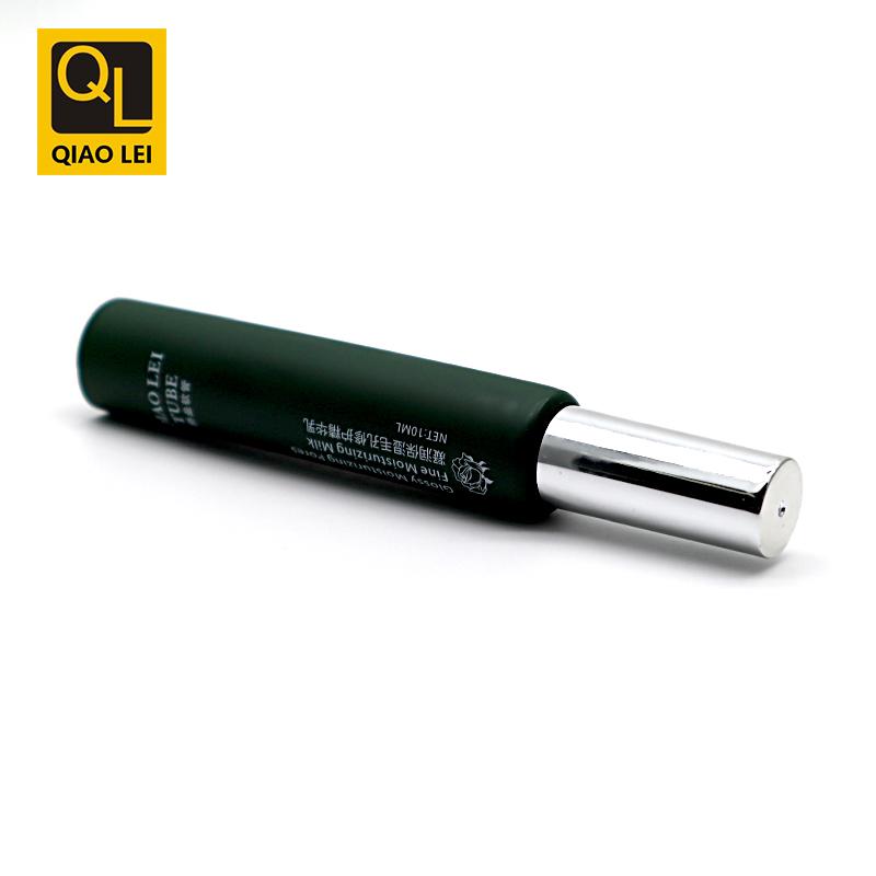 19 tube diameter, green hose Lip Gloss Silicone 5-hole 10ml, straight edge cap