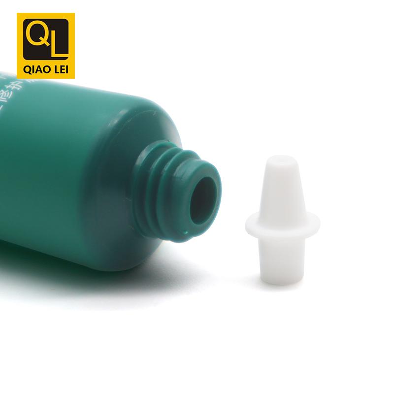 19 tube diameter, green hose, WHITE TIP straight edge cap