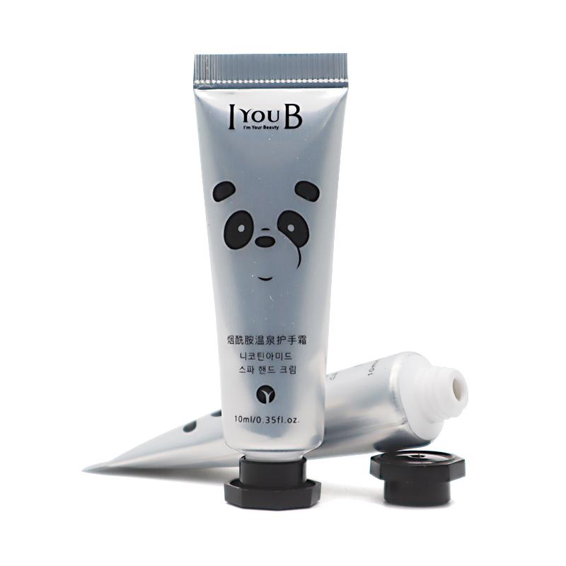 19 tube diameter, silver aluminum plastic tube, black octagonal cover