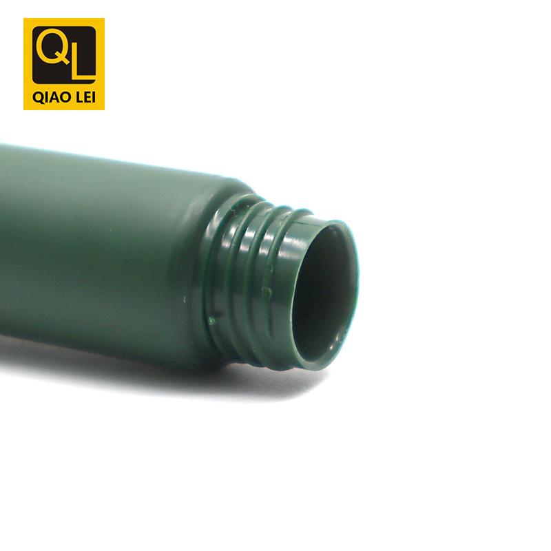 19 tube diameter, green hose, single ball, straight edge cap