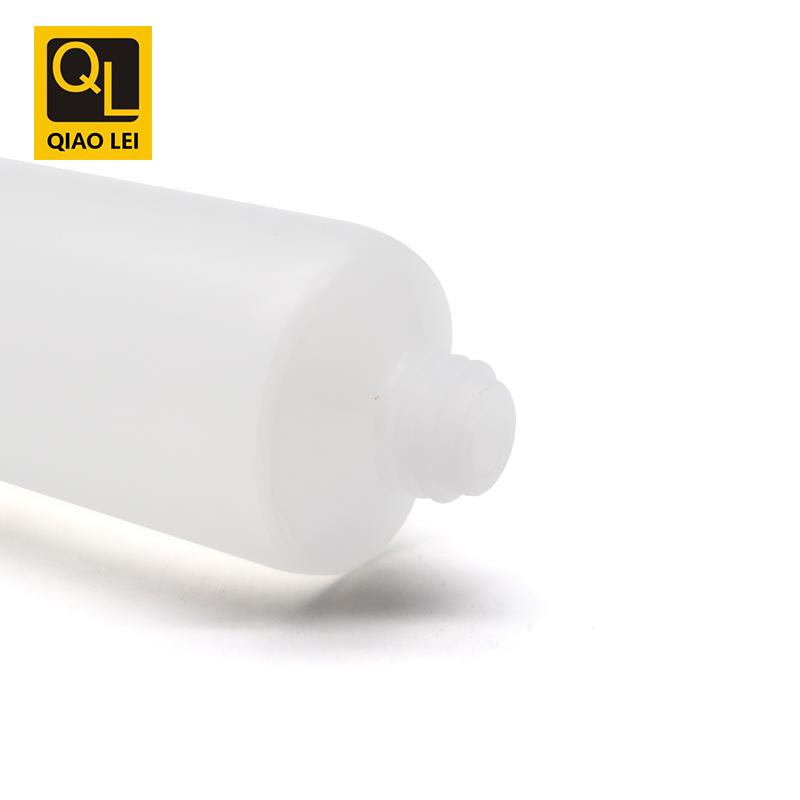 25 tube diameter, transparent hose 30ml, white concave top screw cap