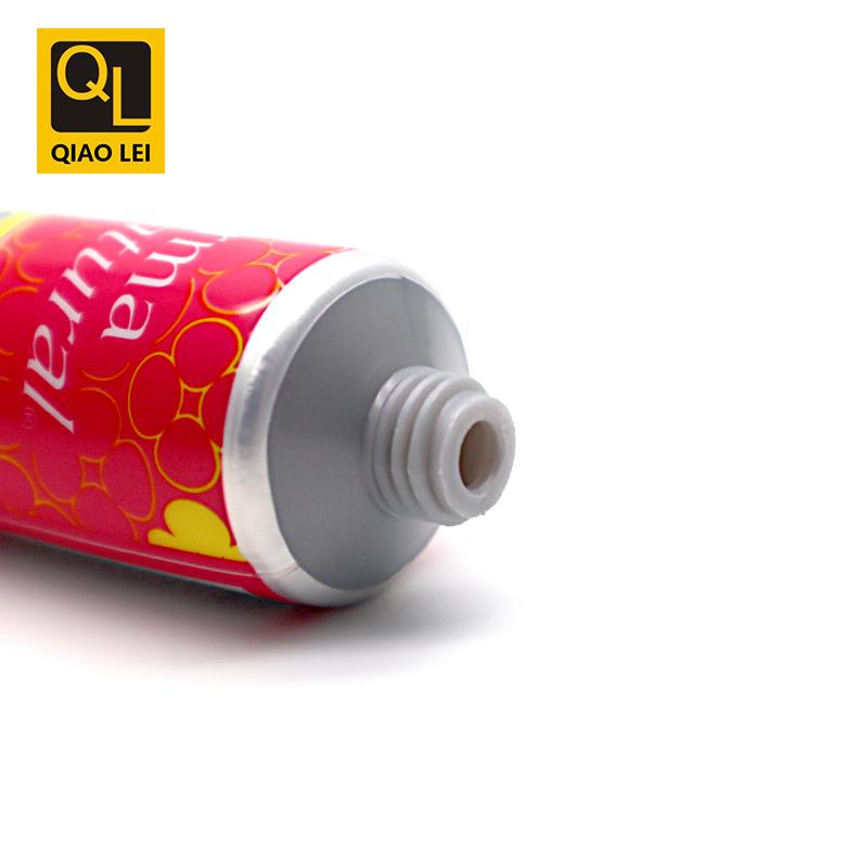 25 tube diameter, red aluminum plastic tube 30ml, black octagonal cover