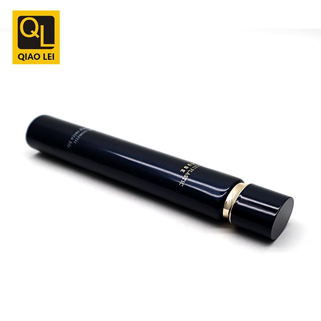 25 tube diameter, black flat tube 40ml, conjoined high flat teeth, gold edge high flat screw cap