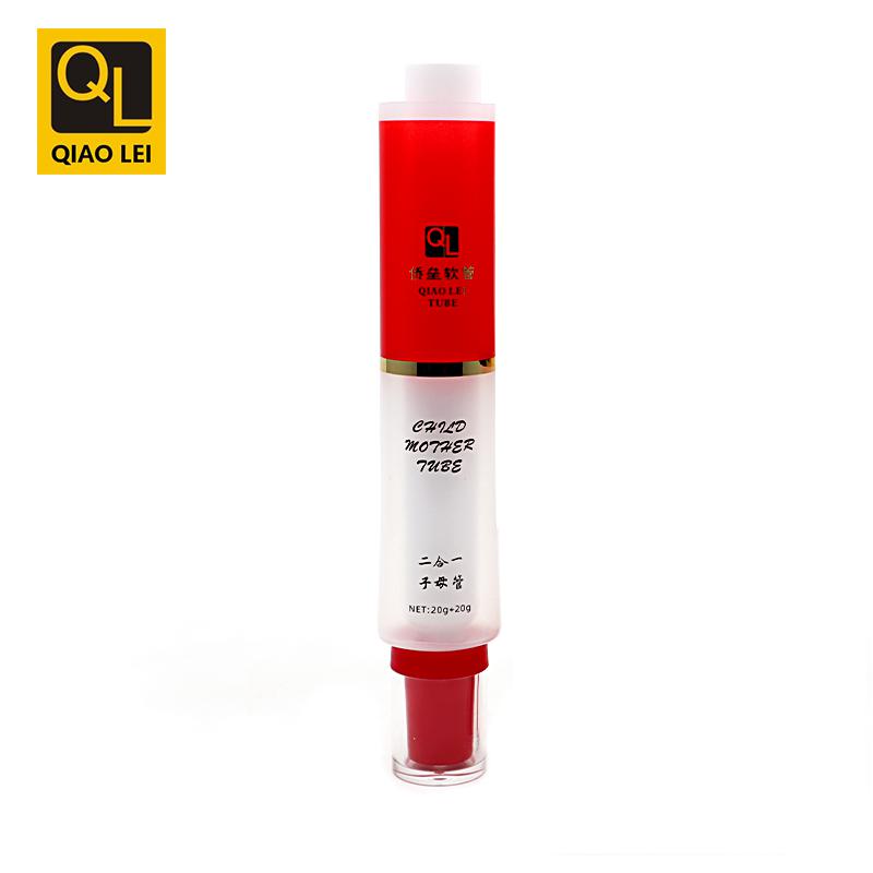 25 tube diameter, female and child hose 40g, red acrylic cover