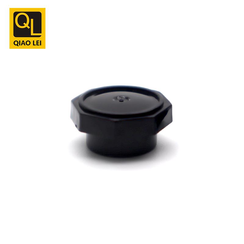 25 tube diameter, red aluminum plastic tube 30ml, black octagonal cover