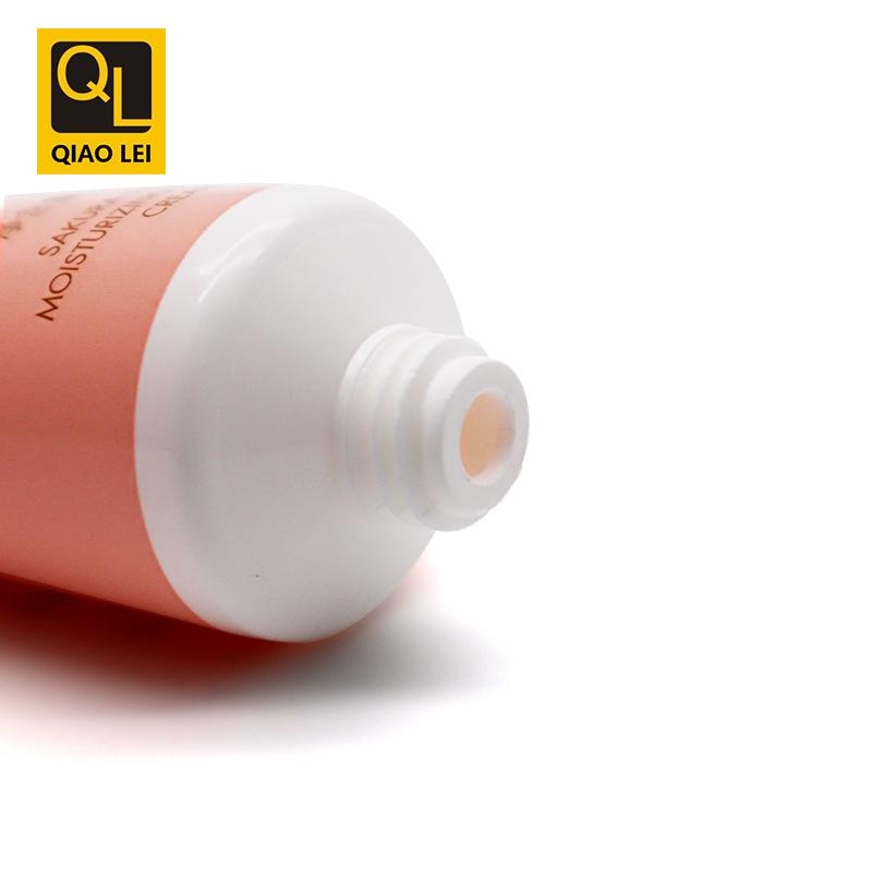 25 tube diameter, orange cream hose 15ml, white screw cap