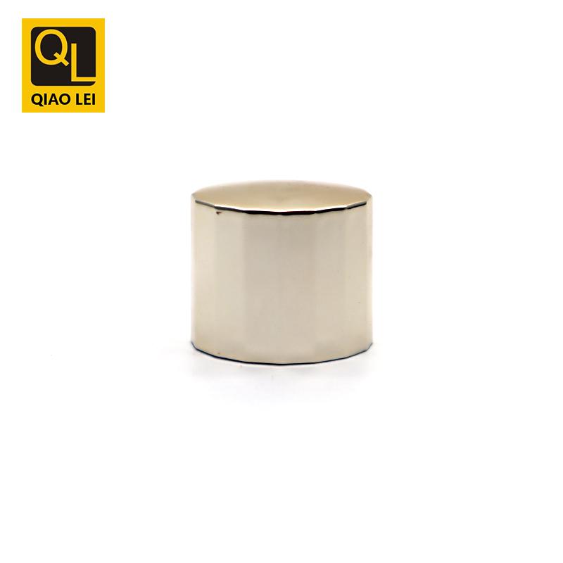 25 tube diameter, black hot stamping hose 40ml, gold straight edge cap