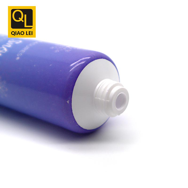 25 tube diameter, 30ml blue purple hand cream tube, white screw cap