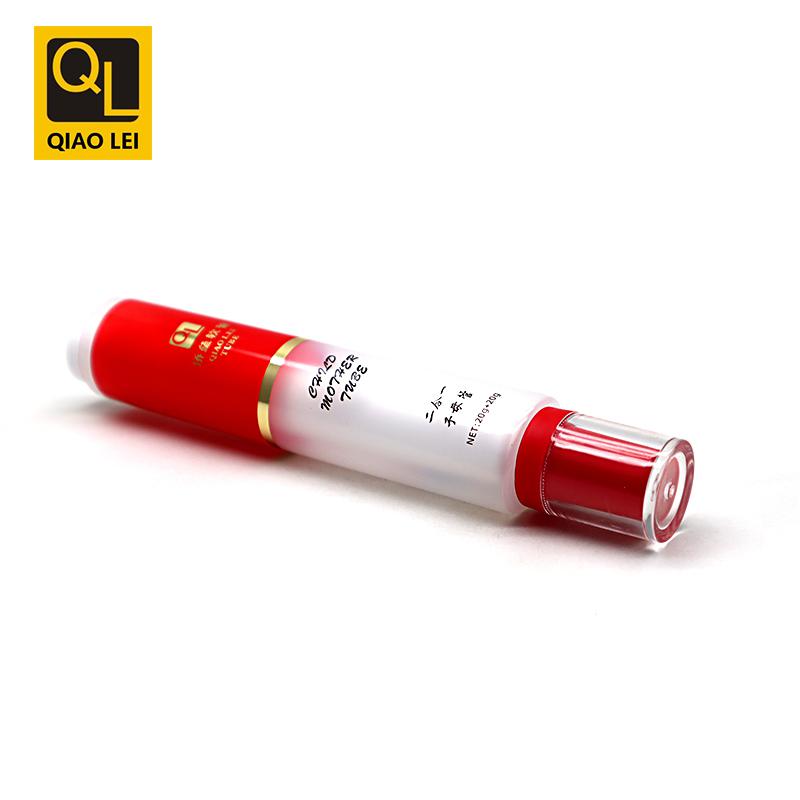 25 tube diameter, female and child hose 40g, red acrylic cover