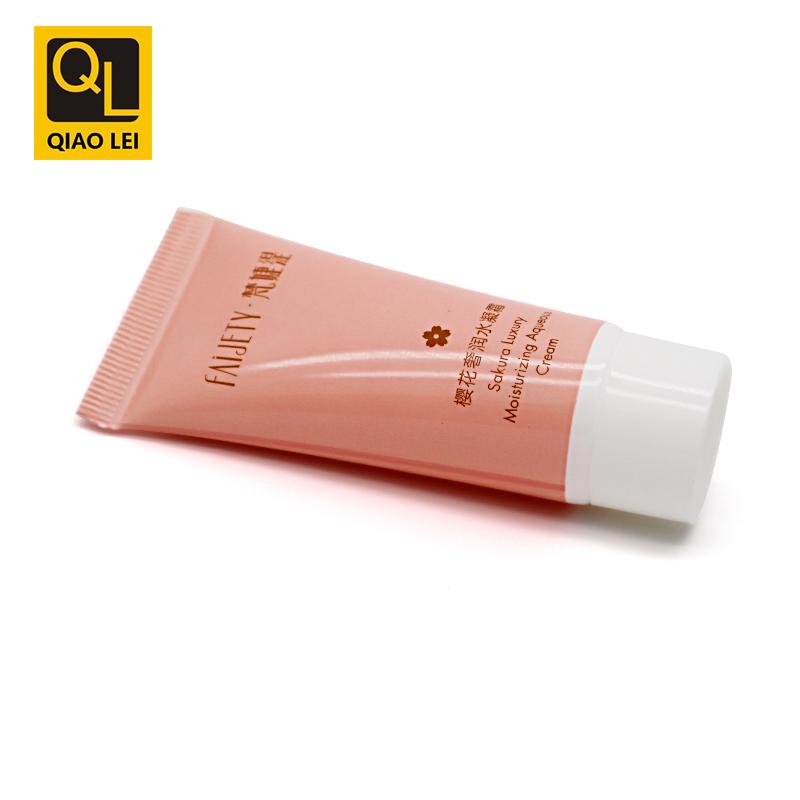 25 tube diameter, orange cream hose 15ml, white screw cap