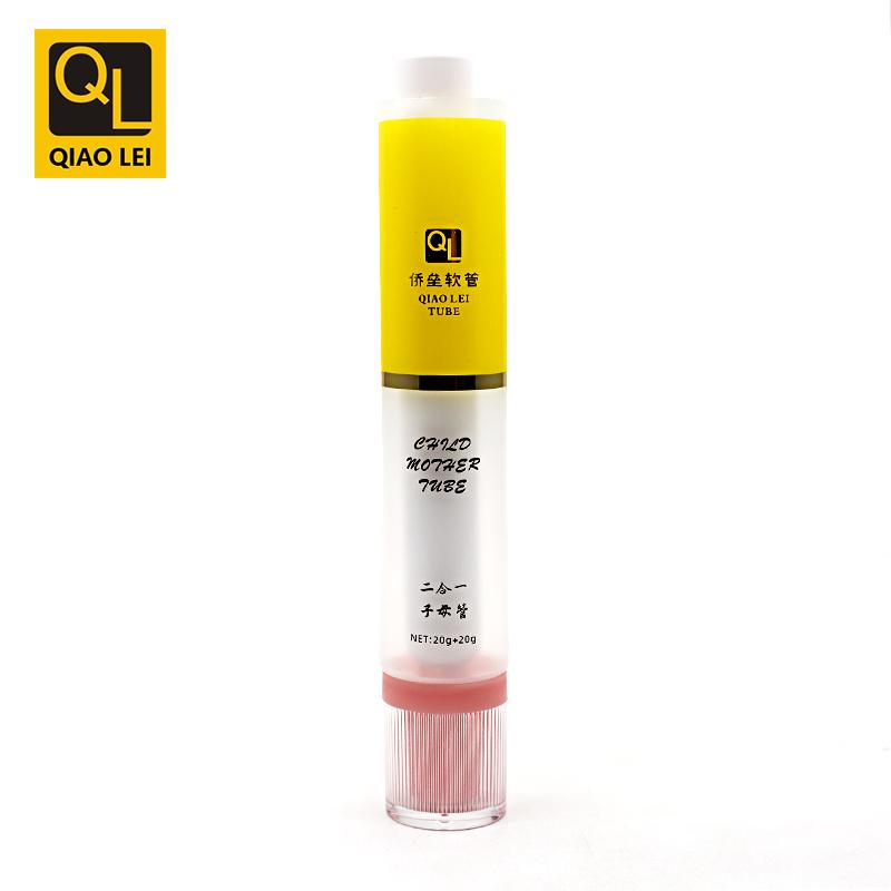 25 tube diameter, female and child hose 40g, red acrylic cover