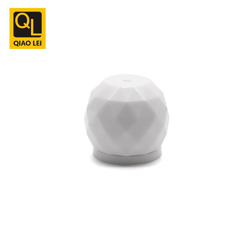 25 tube diameter, white hose, ball cap