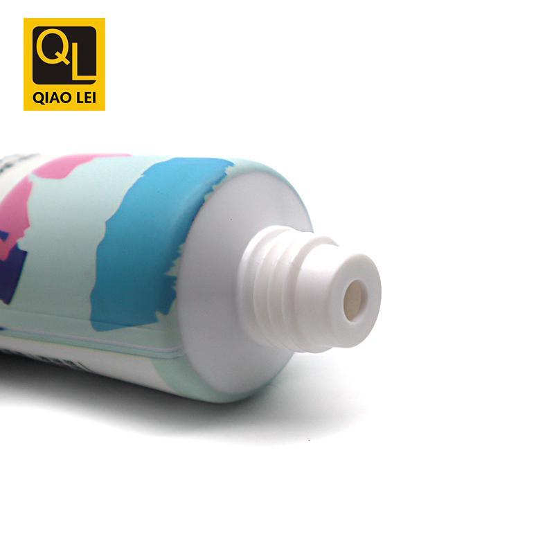 30 tube diameter, blue aluminum plastic tube 50ml, blue octagonal cover