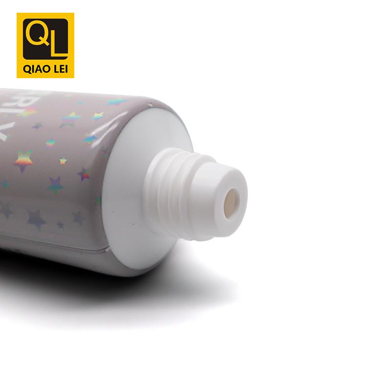 30 tube diameter, gray reflective star aluminum plastic tube, pink star cover