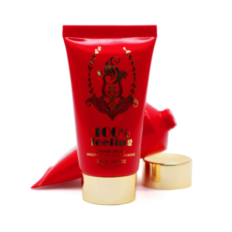 35 tube diameter, red bronzed hose, gold plated screw cap