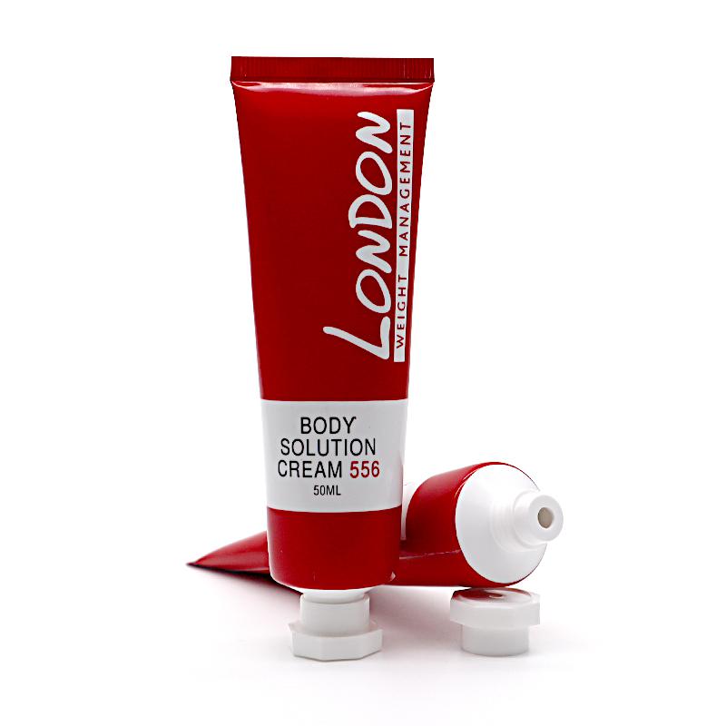 30 tube diameter, red aluminum-plastic tube, white octagonal cover