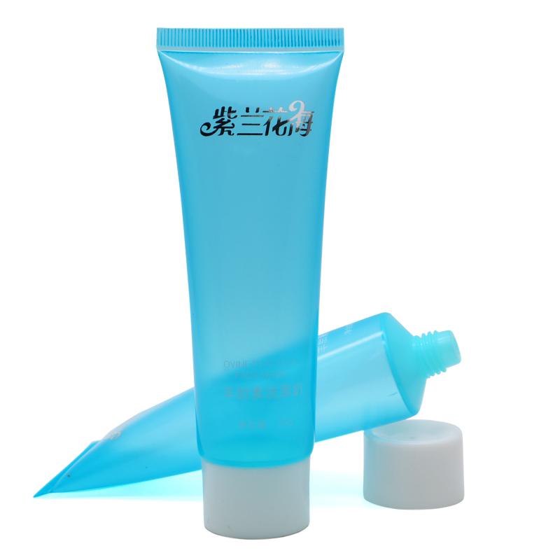 35 tube diameter, blue transparent hose, white screw cap