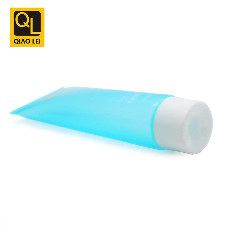 35 tube diameter, blue transparent hose, white screw cap