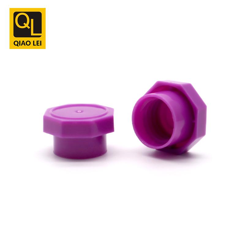 35 tube diameter, 30ml white aluminum-plastic tube, purple octagonal cover