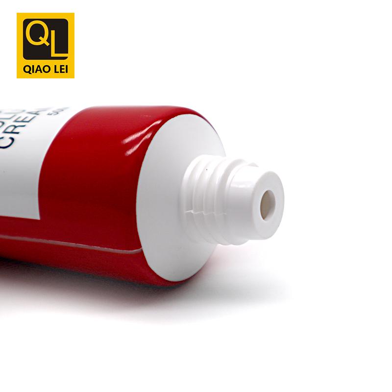 30 tube diameter, red aluminum-plastic tube, white octagonal cover