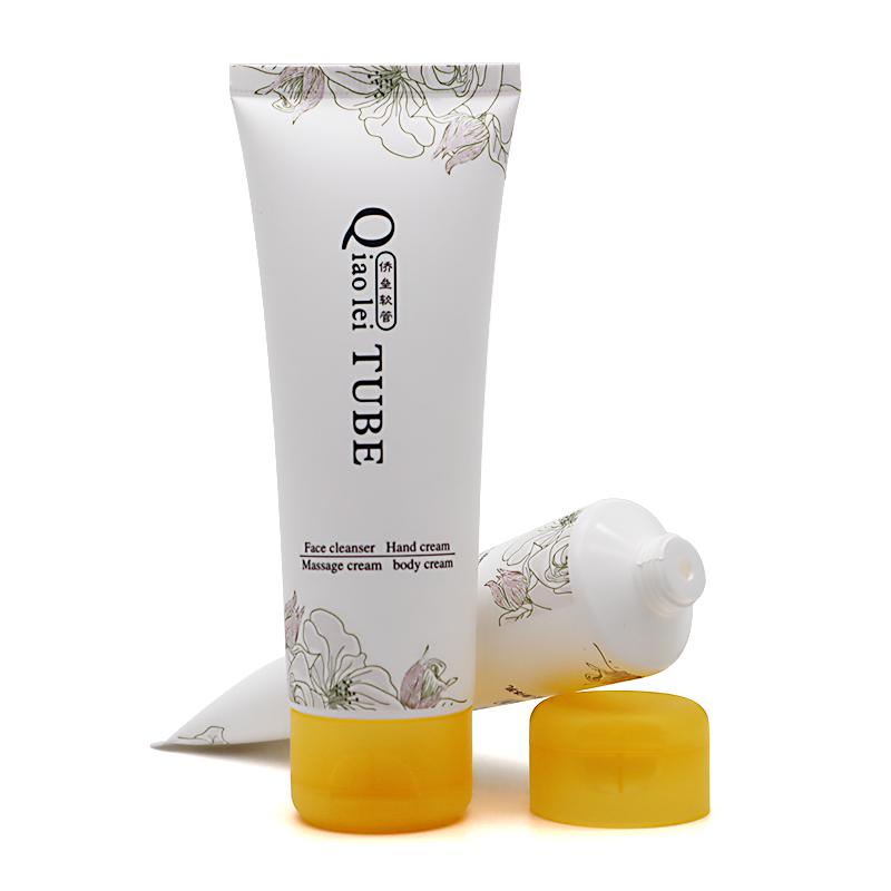 35 tube diameter, white hose, yellow screw cap