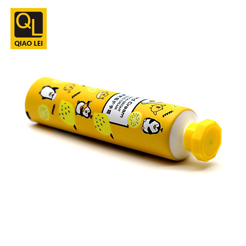 30 tube diameter, yellow cartoon aluminum plastic tube, yellow octagonal cover