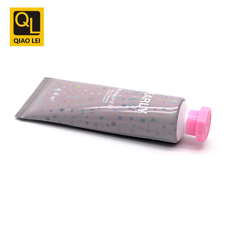 30 tube diameter, gray reflective star aluminum plastic tube, pink star cover