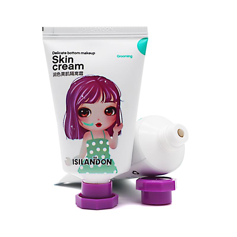 35 tube diameter, 30ml white aluminum-plastic tube, purple octagonal cover