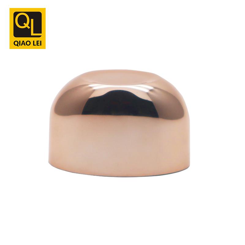 35 tube diameter, yellow hose, electroplated flat trapezoidal cap