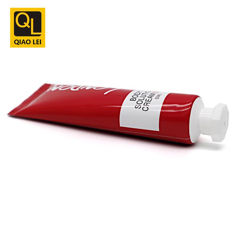 30 tube diameter, red aluminum-plastic tube, white octagonal cover