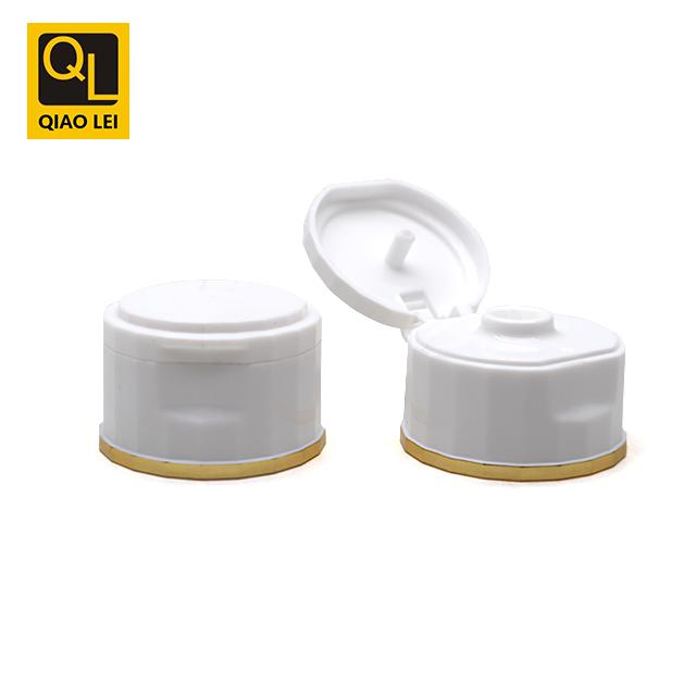 40 tube diameter, gradient hose 120g, white electroplated gold edge clamshell