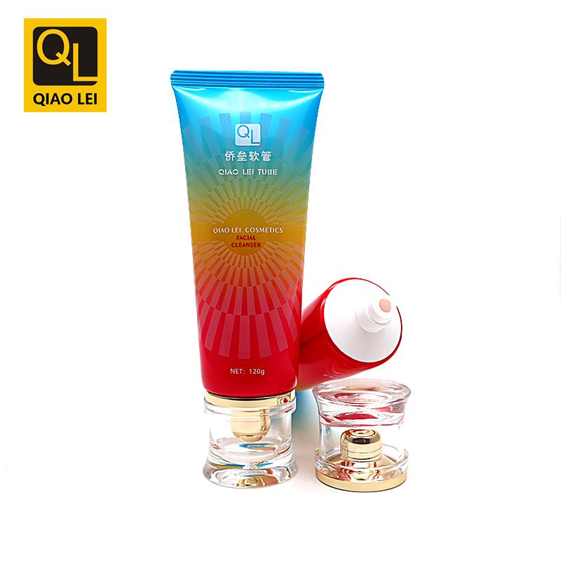 50 tube diameter, gray hose, white super flat screw cap