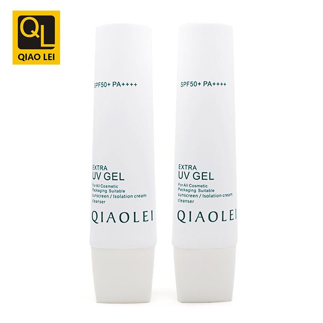 40 tube diameter, white flat tube 120g, white square flat screw cap