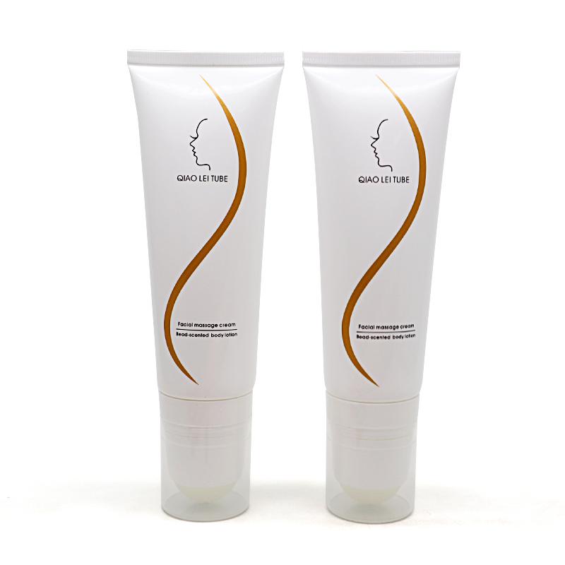 40 tube diameter, white hose 100ml, single ball, white screw cap